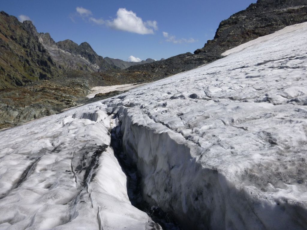 Ледник Псешха. Самый большой ледник КГПБЗ.