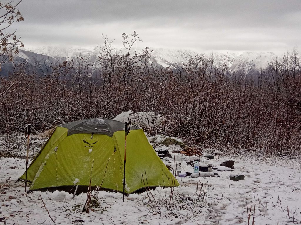 Встреча зимы на горе Ачишхо.